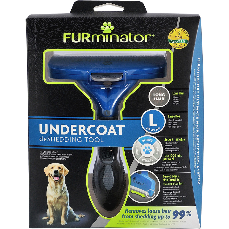 FURminator Long Hair Фурмінатор для собак з довгою шерстю6