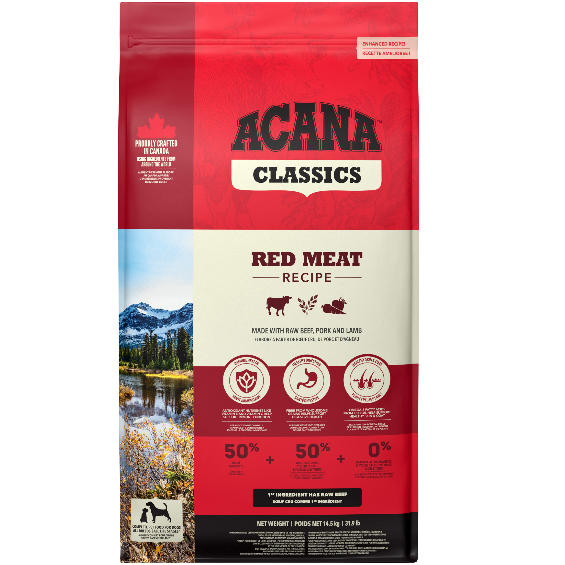 ACANA Red Meat Recіpe Сухой корм для собак всех пород и возрастов (ягненок, свинина)0