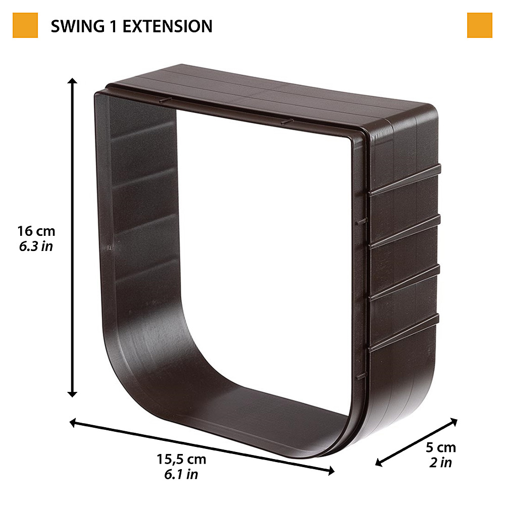 FERPLAST Swing Extension 1 Модульний розширювальний тунель для дверей Swing3