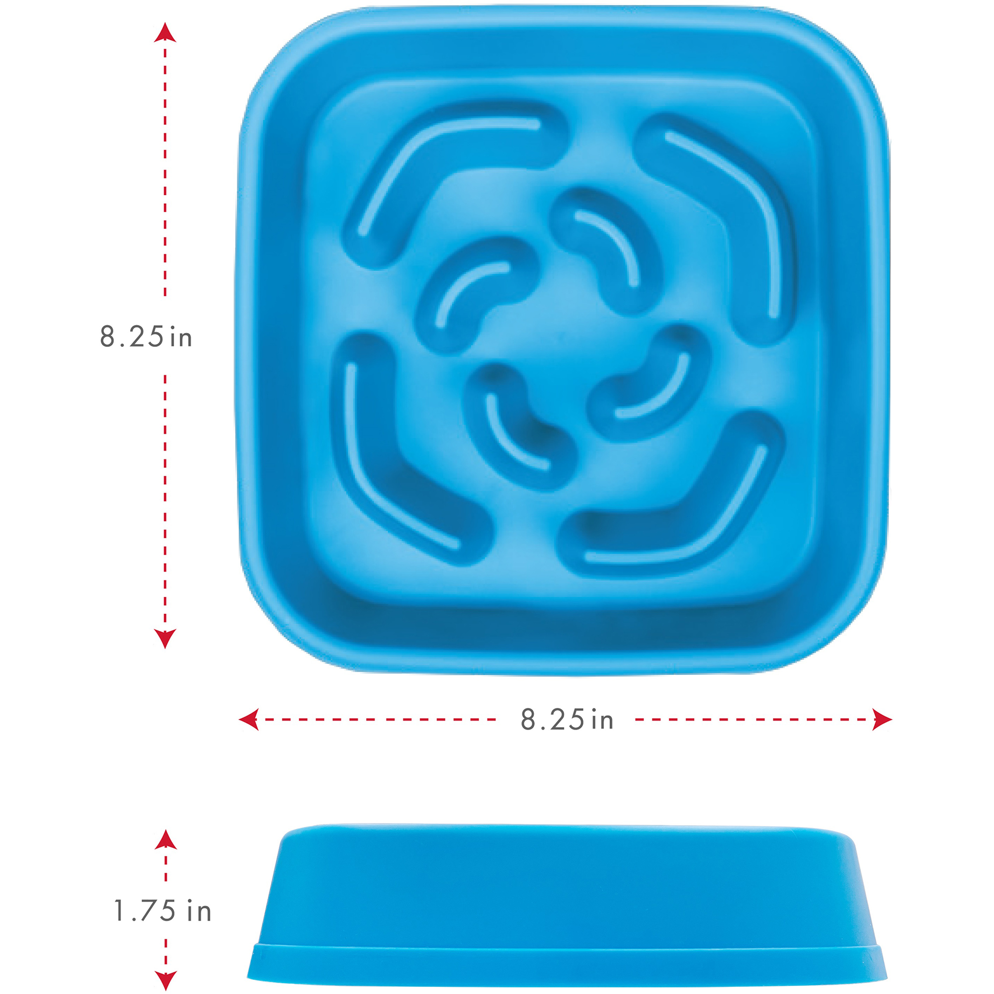 DEXAS Slow Maze Feeder Silicone 4 cup Миска для медленного кормления собак3