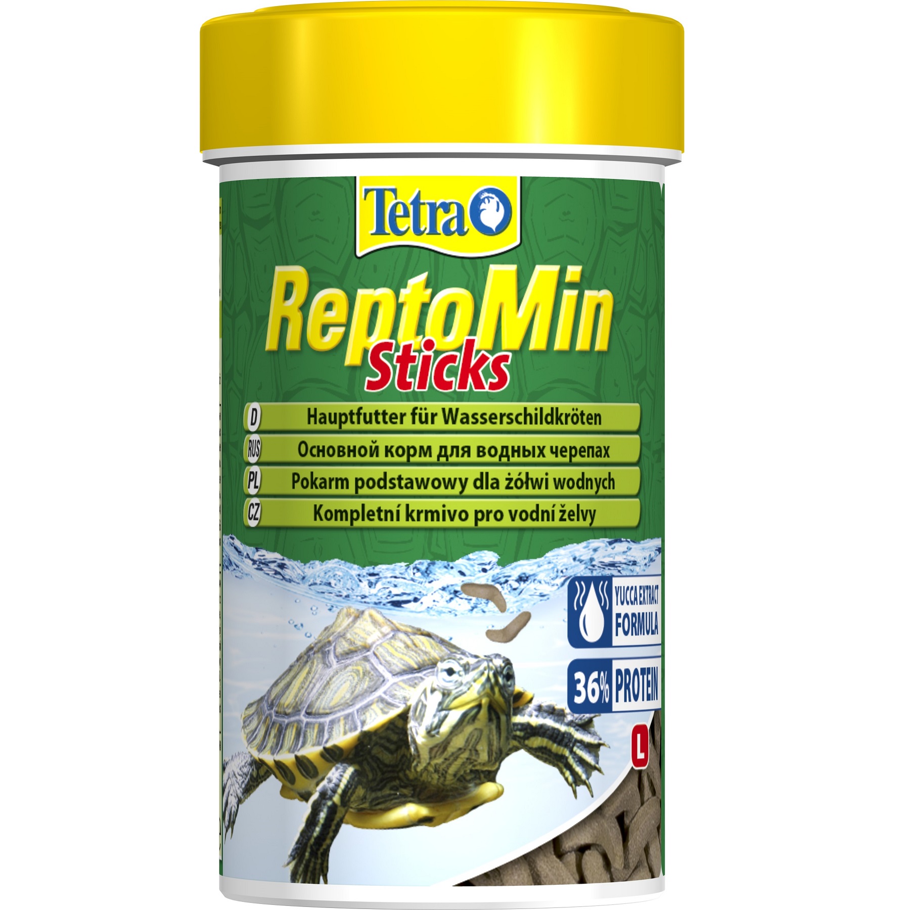 TETRA ReptoMin Сухий корм для водоплавних черепах у паличках0