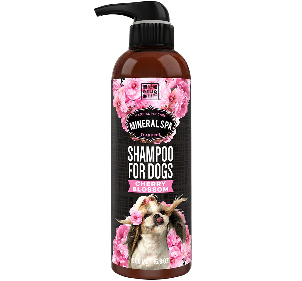 RELIQ Mineral Spa Cherry Blossom Shampoo Шампунь для собак з екстрактом квітів вишні0