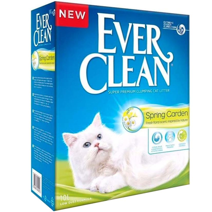 EVERCLEAN Spring Garden Наповнювач бентонітовий для котячих туалетів0