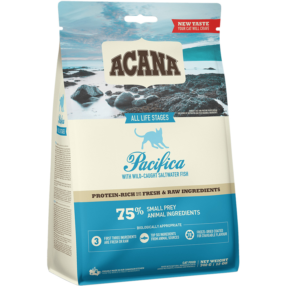 ACANA Pacifica Cat Сухой корм для котов всех пород и стадий жизни (селедка, макрель, камбала)0