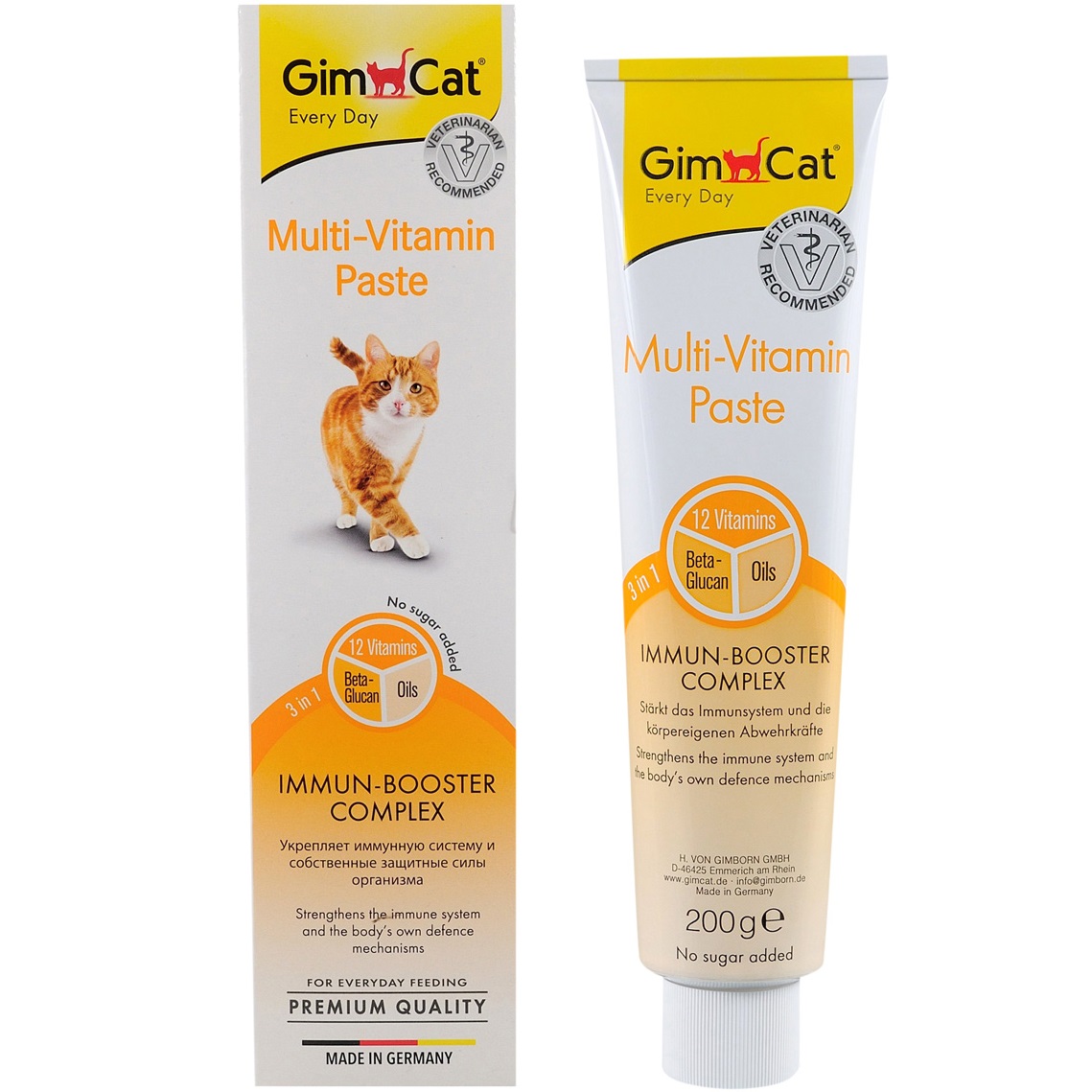 GIMCAT Multi-Vitamin Paste Мультивитаминная паста для котов0