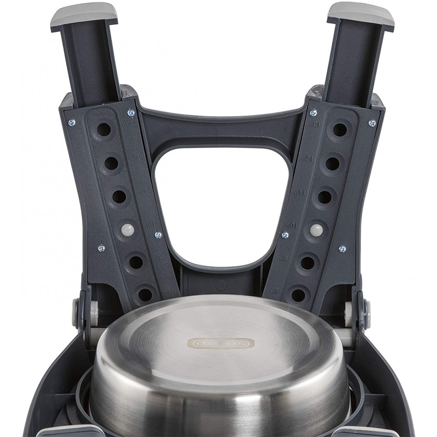 DEXAS Adjustable Height Pet Feeder Миска подвійна з регульованими ніжками3