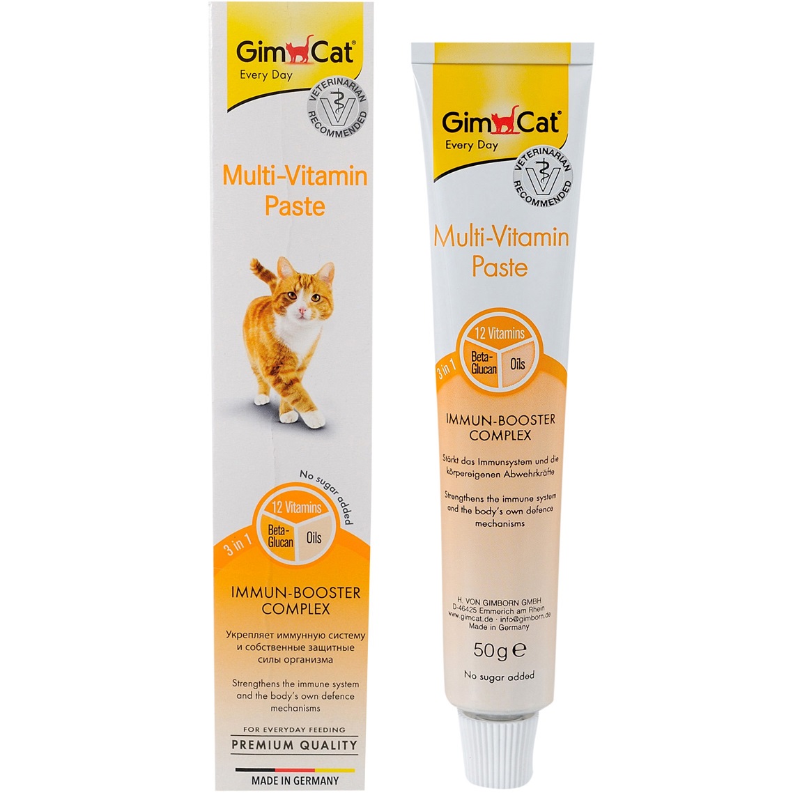 GIMCAT Multi-Vitamin Paste Мультивітамінна паста для котів0