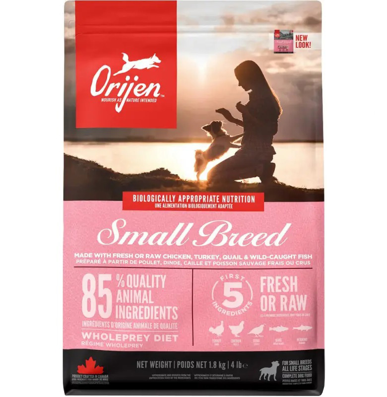 ORIJEN Small Breed Сухой корм для собак малых пород всех возрастов (индейка, курица, перепелка)0