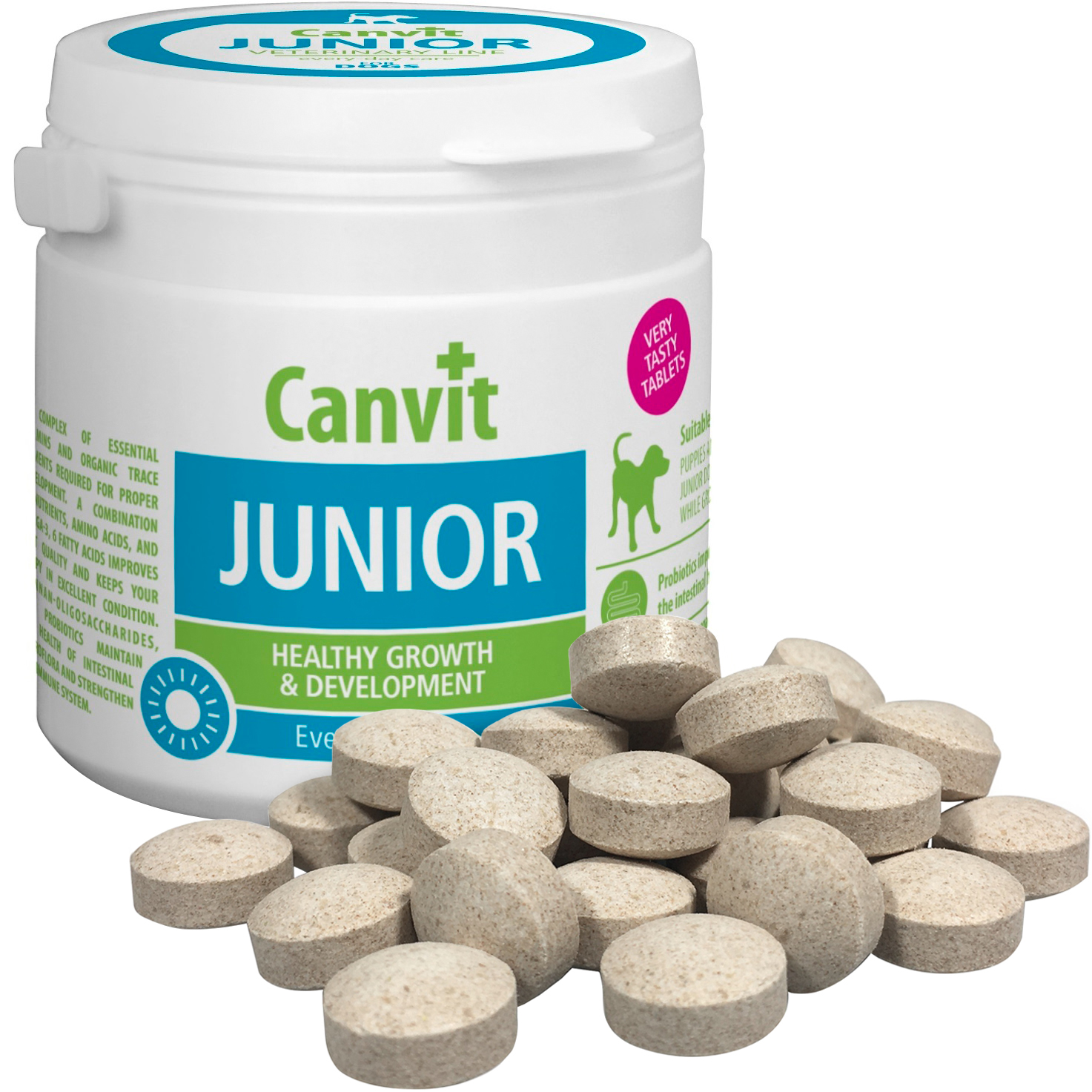 CANVIT Junior Вітамінно-мінеральний комплекс для собак0