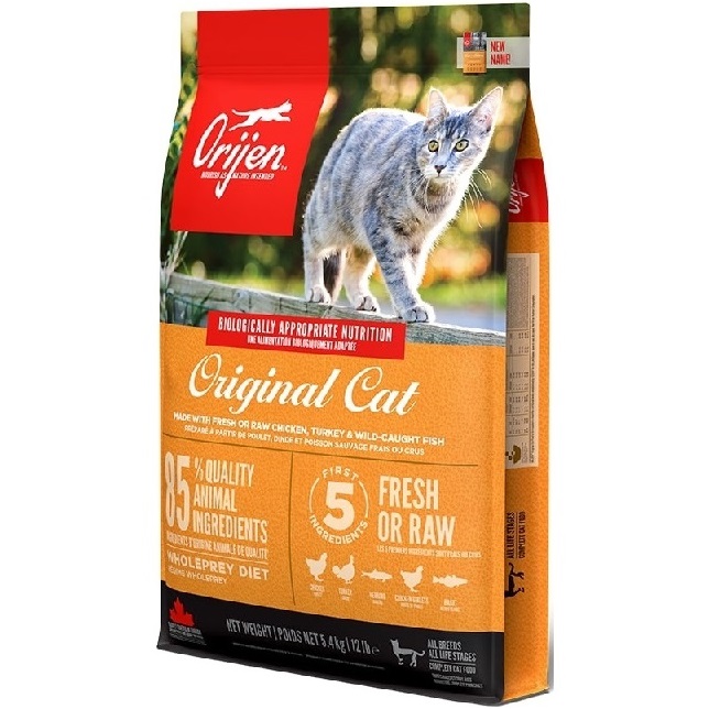 ORIJEN Original Cat Сухой корм для котов всех пород и всех стадий жизни (курица, индейка, сельдь)2