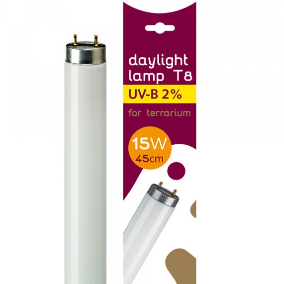 FERPLAST Daylight Lamp Т8 2% Лампа ультрафіолетова люмінесцентна для тераріуму0