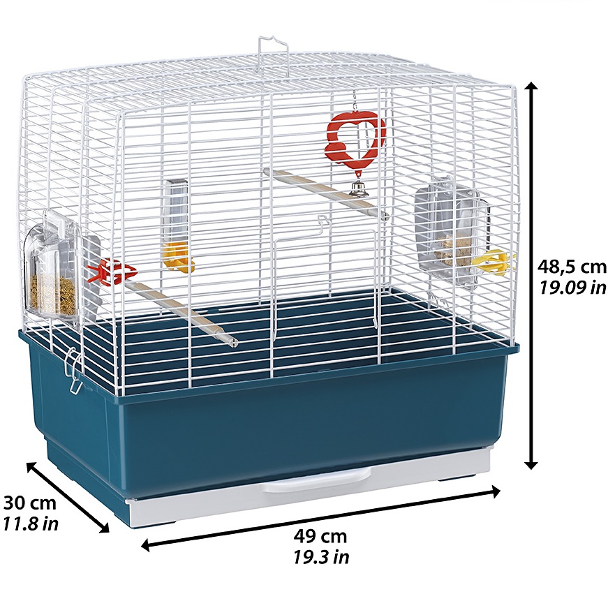FERPLAST Rekord 3 Клетка для канареек и маленьких экзотических птиц10