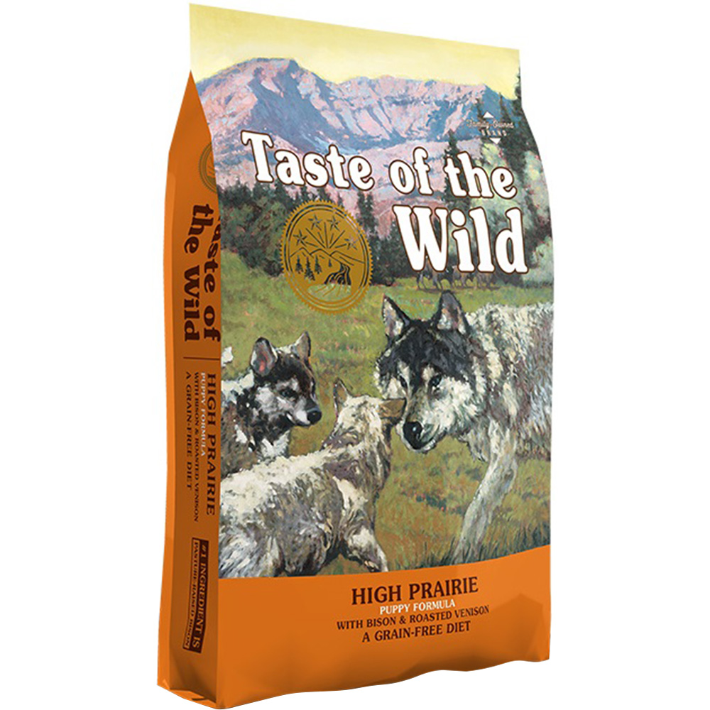 TASTE OF THE WILD High Prairie Puppy Formula Сухой корм для щенков всех пород (с бизоном и косулей)2