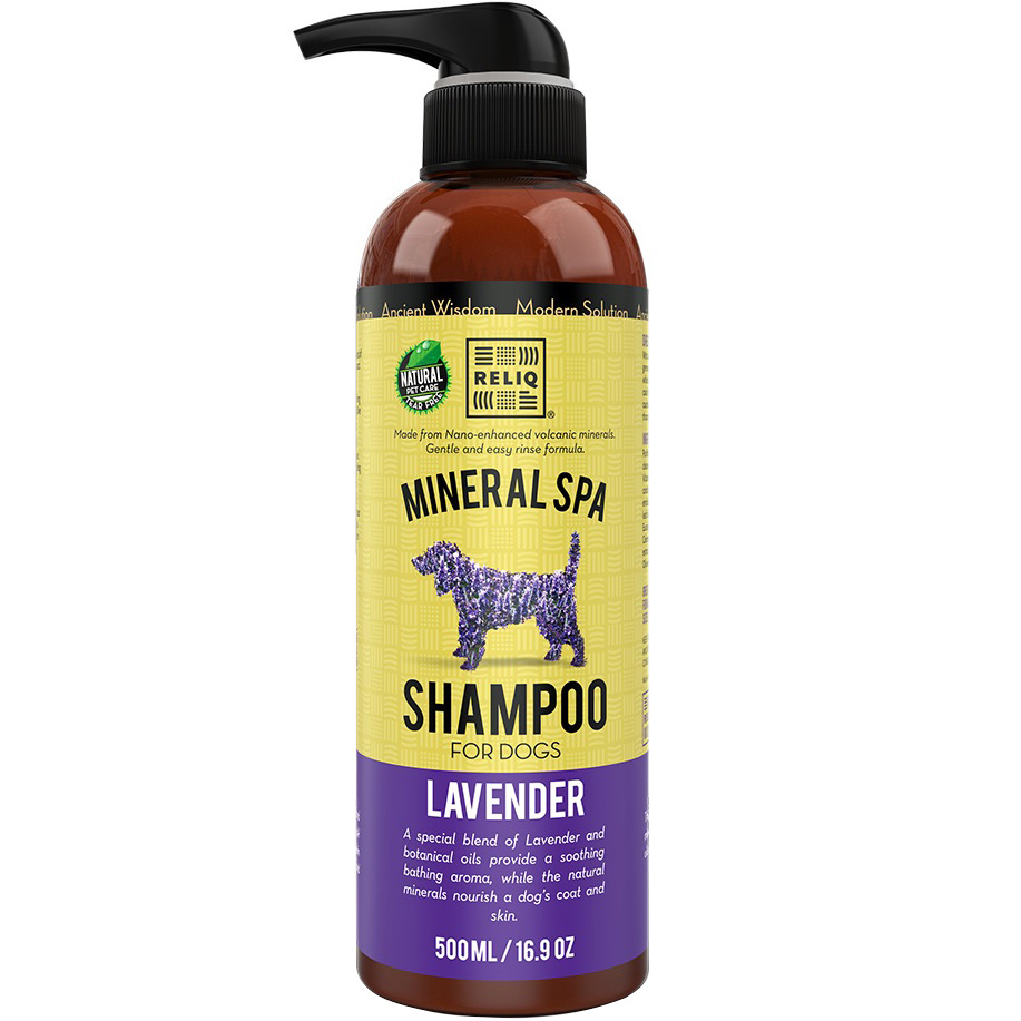 RELIQ Mineral Spa Lavender Shampoo Шампунь для собак с маслом лаванди0