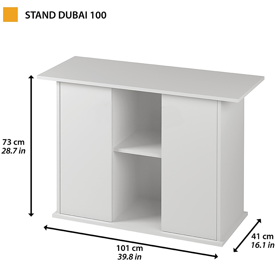 FERPLAST Stand Dubai 100 Тумба для скляного акваріума Dubai 1001