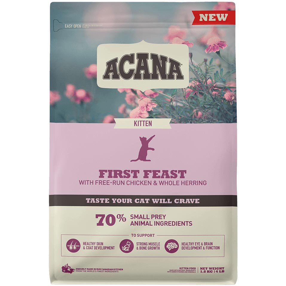 ACANA First Feast Cat Сухий корм для кошенят (з куркою та оселедцем)0