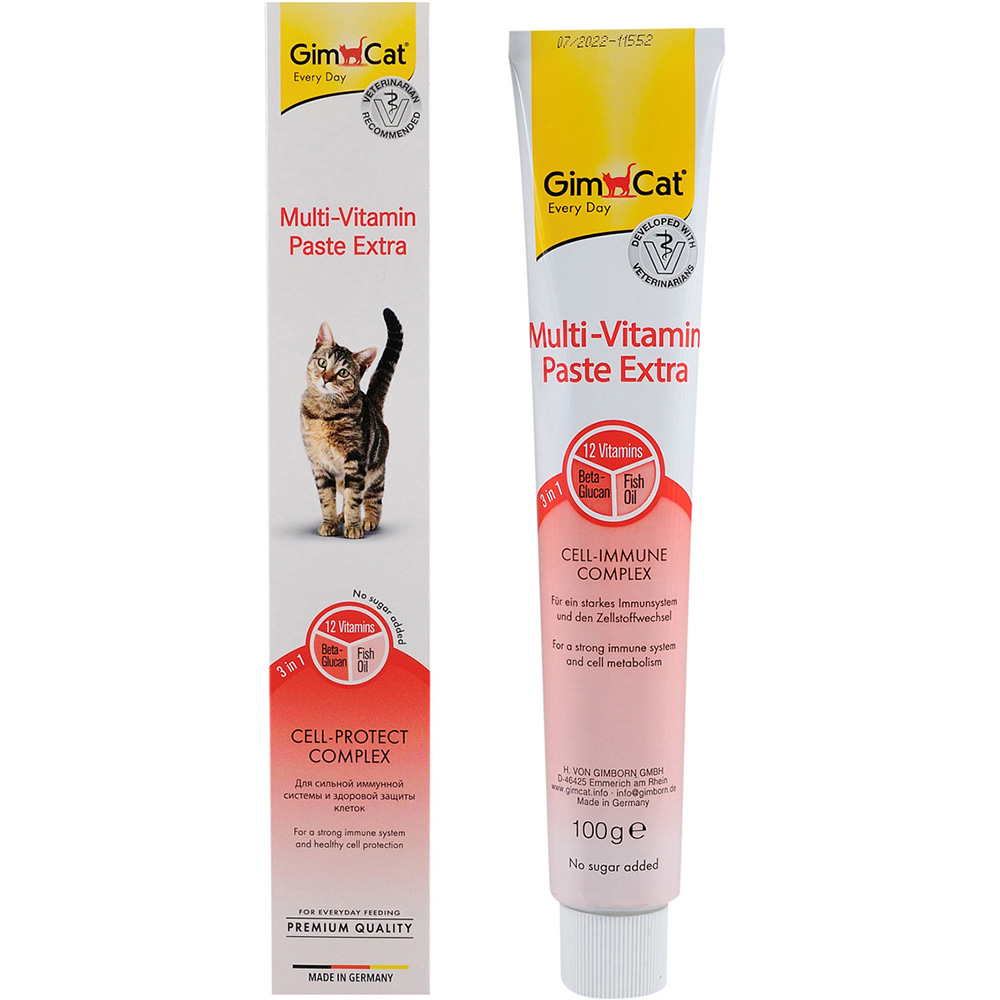 GIMCAT Multi-Vitamin Paste Extra Мультивітамінна паста для котів0