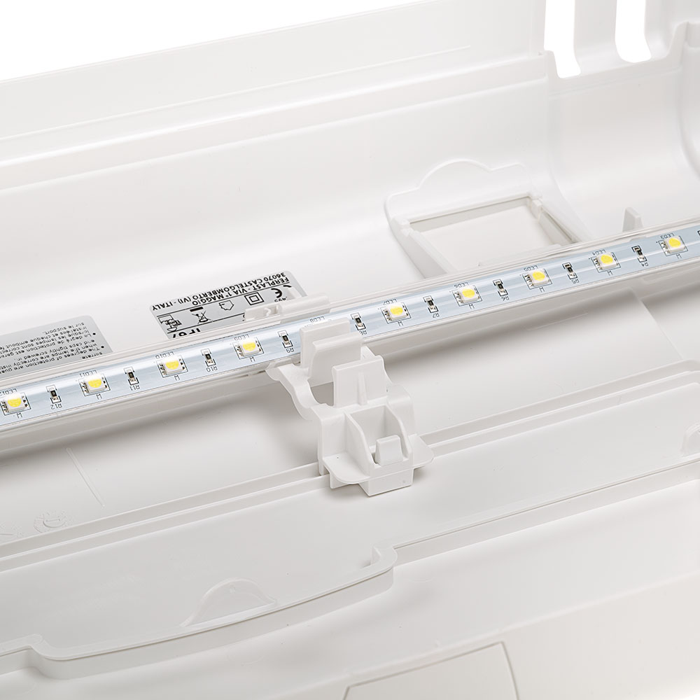 FERPLAST Capri 80 LED Акваріум зі світлодіодною лампою, внутрішнім фільтром та нагрівачем7