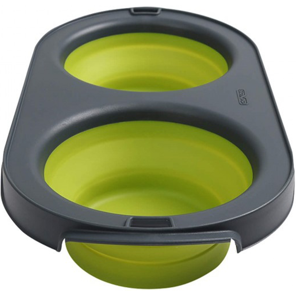 DEXAS Collapsible/Expandable Pet Feeder Подвійна миска для собак1