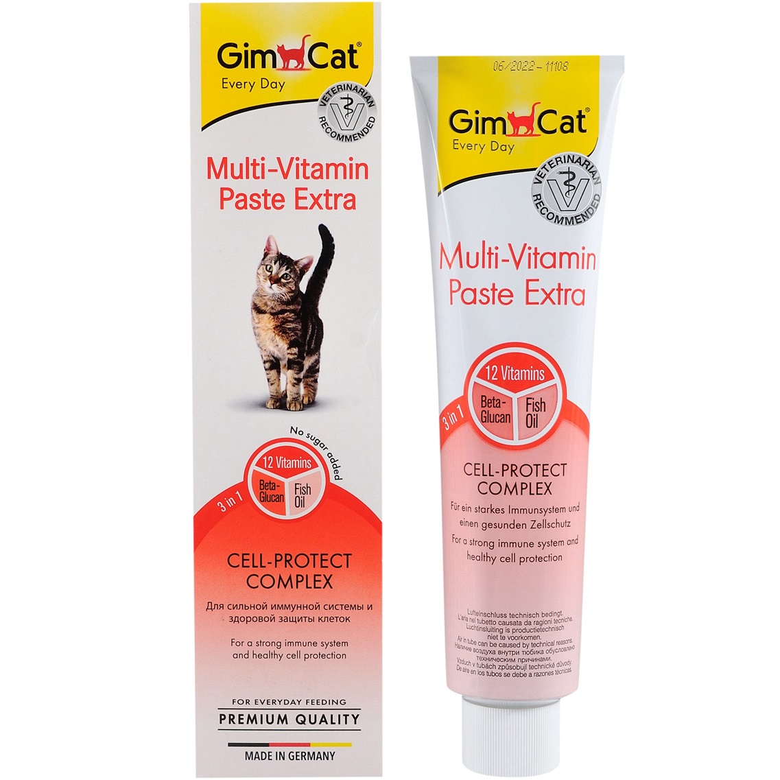 GIMCAT Multi-Vitamin Paste Extra Мультивитаминная паста для котов0