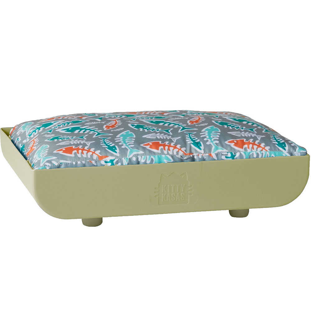 JOLLY PETS Kitty Kasa Penthaus Bed White Кровать для котов0