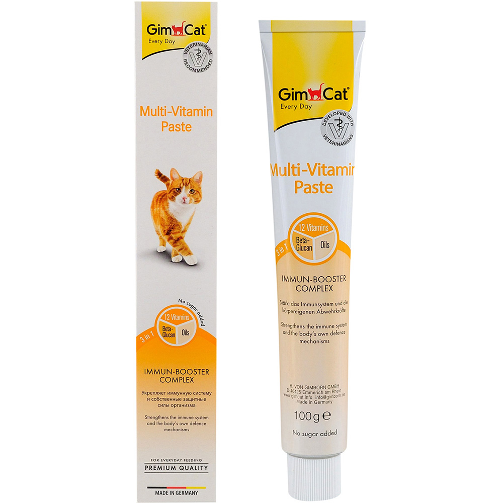 GIMCAT Multi-Vitamin Paste Мультивитаминная паста для котов0