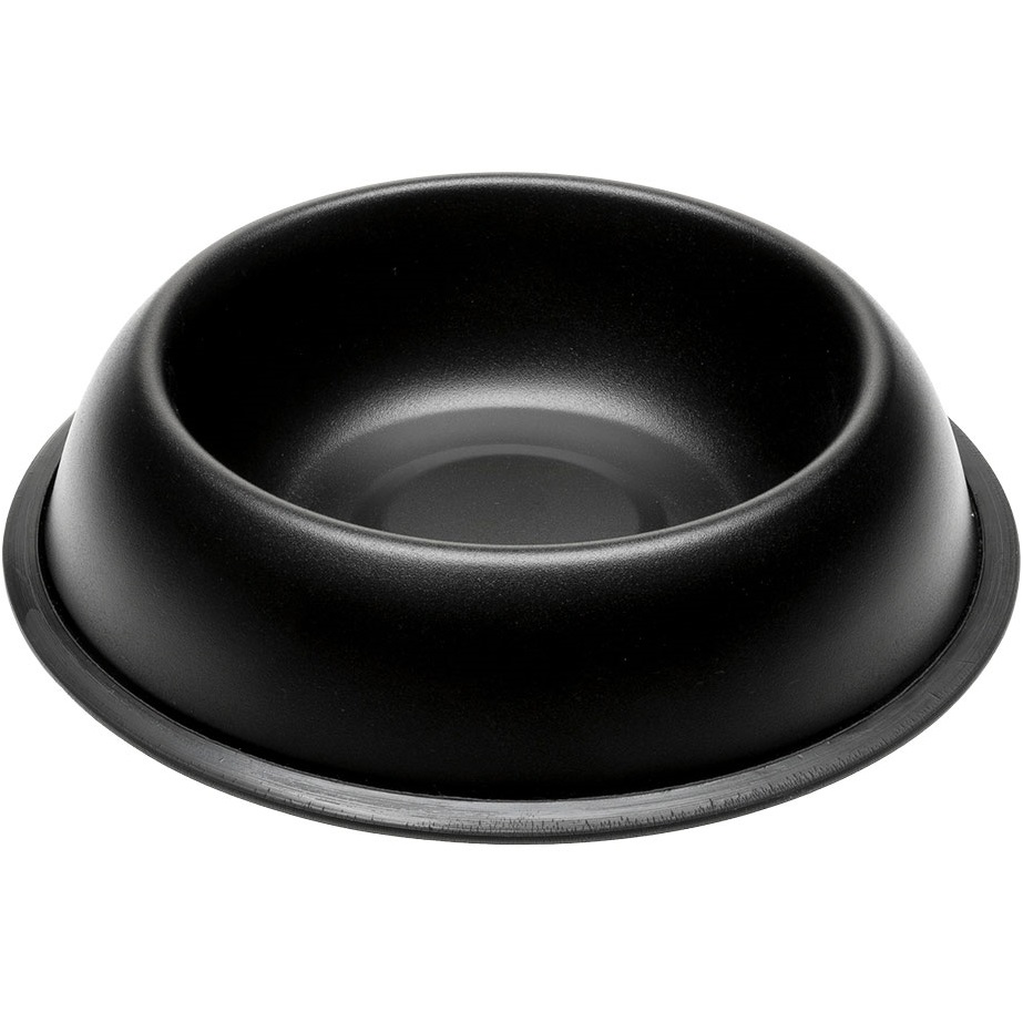 FERPLAST Mira Bowl Black Миска для собак и котов0