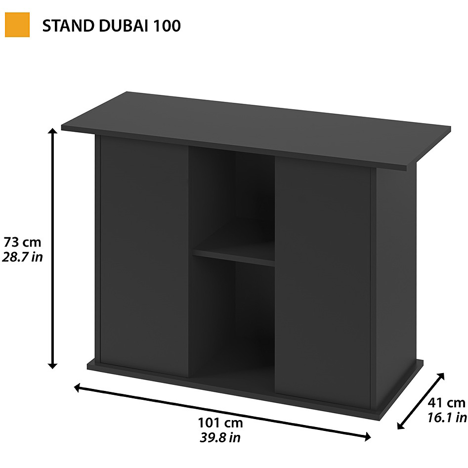 FERPLAST Stand Dubai 100 Тумба для скляного акваріума Dubai 1001