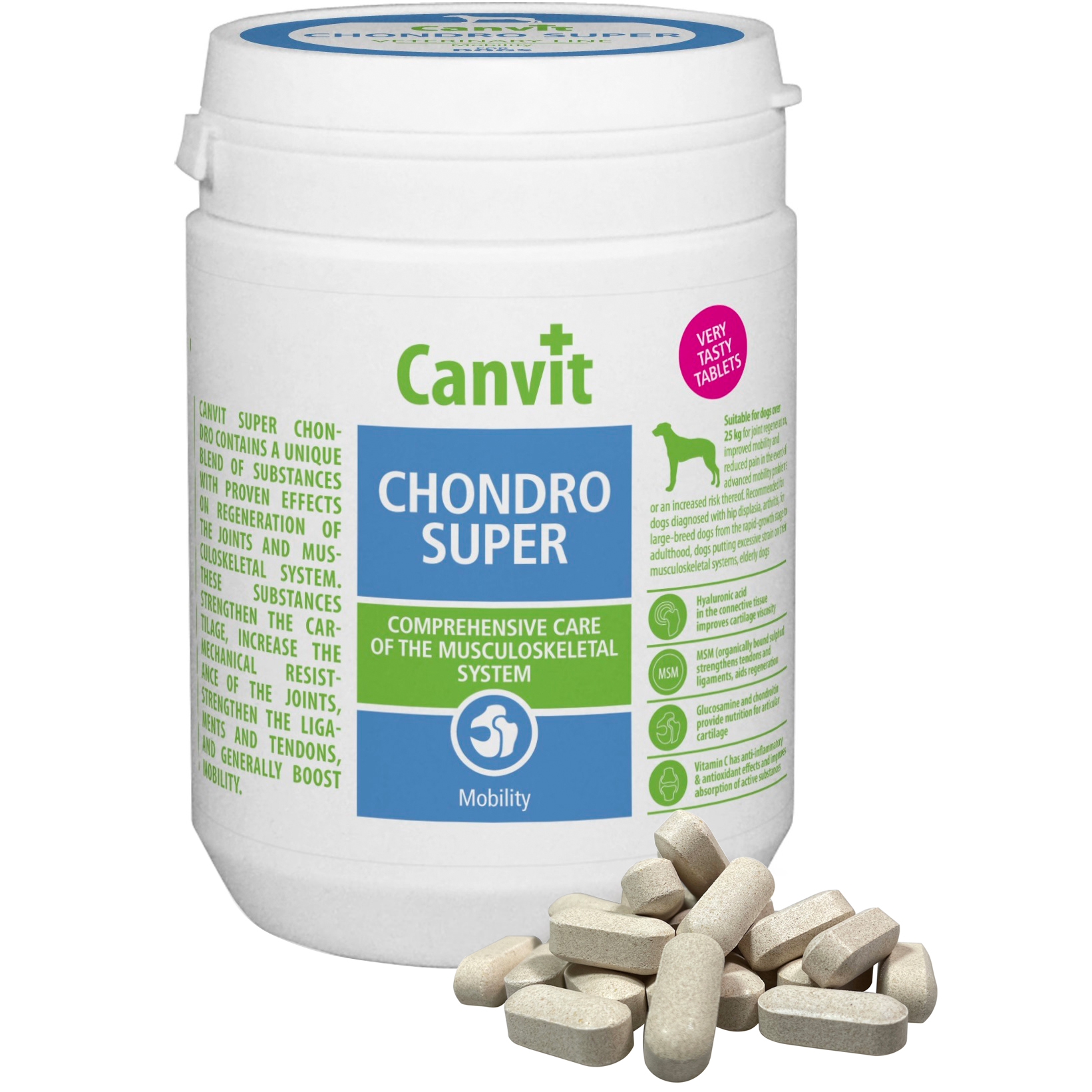 CANVIT Chondro Super Витаминно-минеральный комплекс для собак0