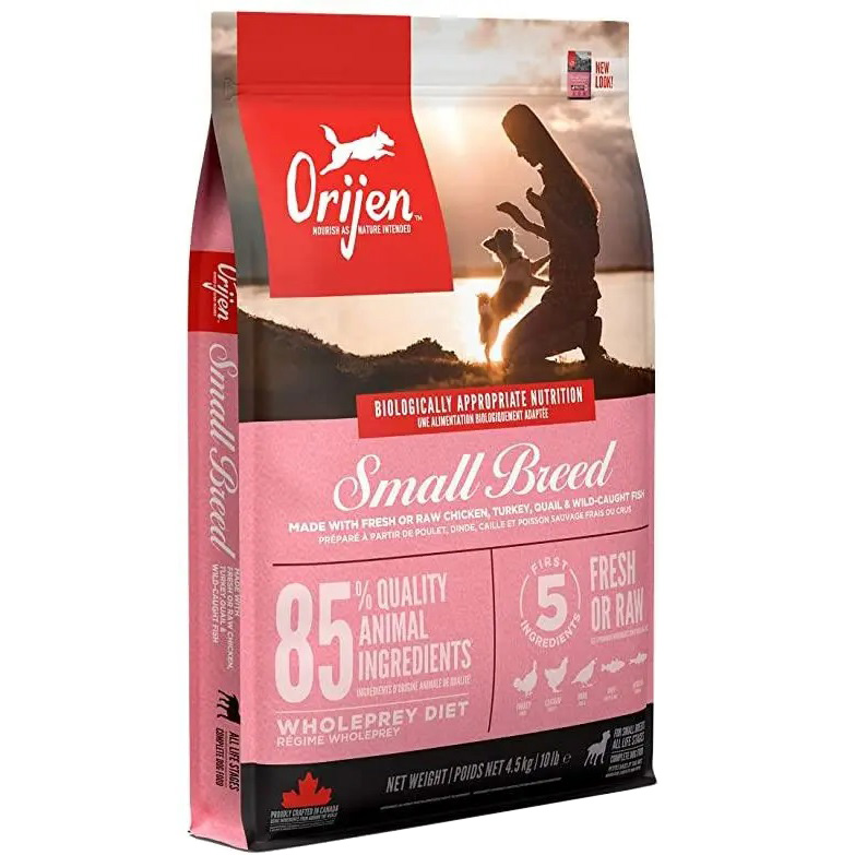 ORIJEN Small Breed Сухой корм для собак малых пород всех возрастов (индейка, курица, перепелка)0