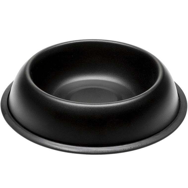 FERPLAST Mira Bowl Black Миска для собак та котів0