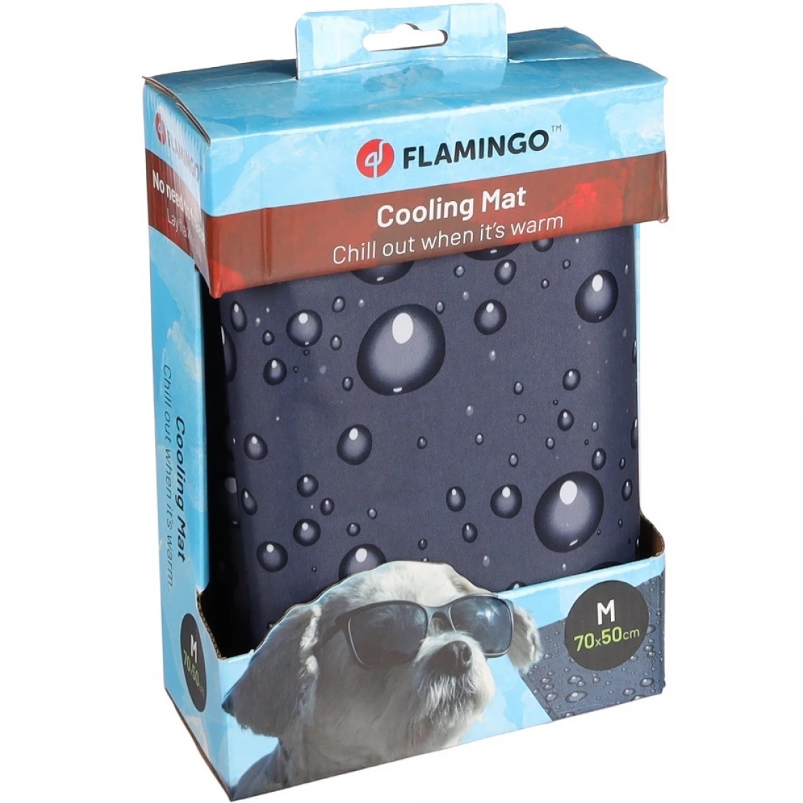 FLAMINGO Cooling Mat Коврик охлаждающий для собак и котов3