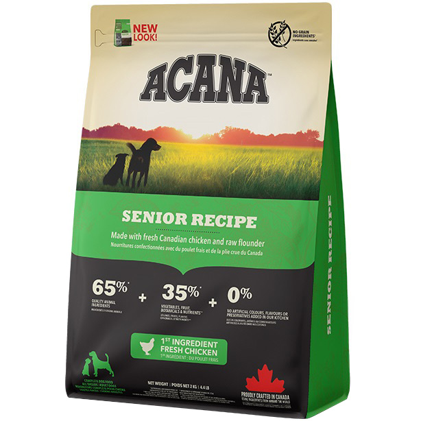 ACANA Senior Dog Recipe Сухой корм для взрослых собак всех пород старше 7 лет (курица, индейка)1