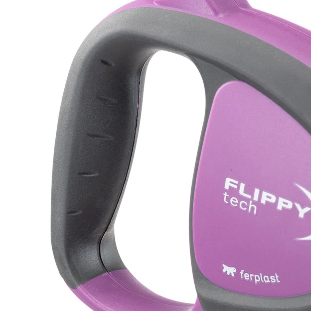 FERPLAST Flippy Tech Tape M Поводок-рулетка для собак с лентой5