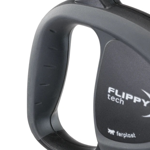 FERPLAST Flippy Tech Tape L Поводок-рулетка для собак с лентой3