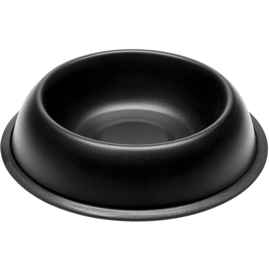 FERPLAST Mira Bowl Black Миска для собак и котов0