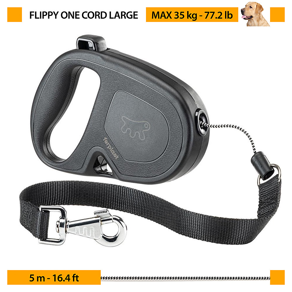 FERPLAST Flippy One Cord Large Повідець-рулетка для собак зі шнуром6