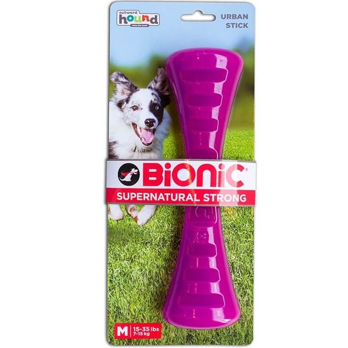 BIONIC OPAQUE Stick Medium Игрушка для собак "Гантель"2