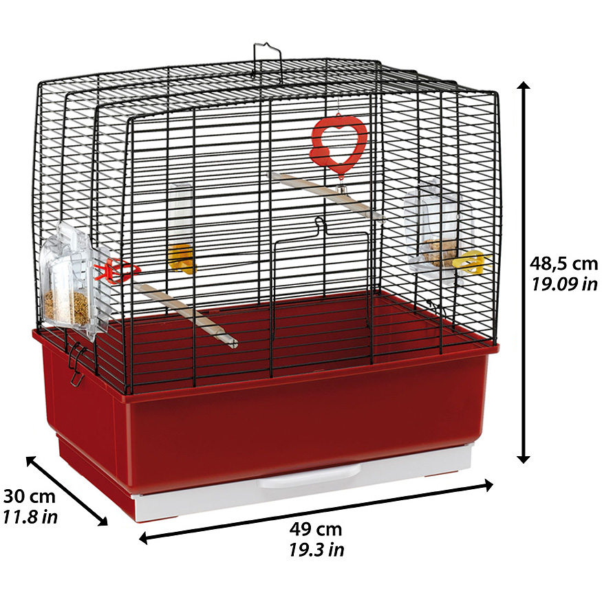 FERPLAST Rekord 3 Клітка для канарок та маленьких екзотичних птахів1