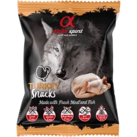 ALPHA SPIRIT Dog Snacks Turkey Напіввологі ласощі для собак (кубики з індички)