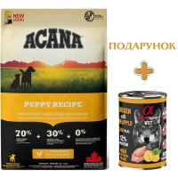 ACANA Puppy Recipe Сухой корм для щенков всех пород (курица, индейка)
