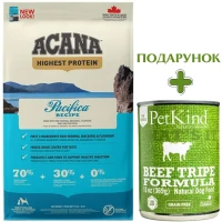 ACANA Pacifica Dog Recipe Сухой корм для собак всех пород и возрастов (сельдь, макрель, камбала)