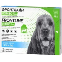 Boehringer Ingelheim Frontline Combo spot-on Краплі для собак від бліх та кліщів
