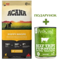 ACANA Puppy Recipe Сухий корм для цуценят всіх порід (курка, індичка)