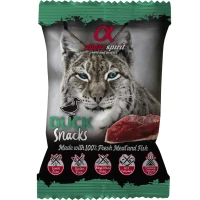 ALPHA SPIRIT Duck Snacks for Cat Напіввологі ласощі для котів (Качка)