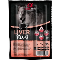 ALPHA SPIRIT Dog Sticks Liver Напіввологі ласощі для собак (палички з печінки)