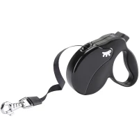 FERPLAST Amigo Tape Black Повідець-рулетка для собак
