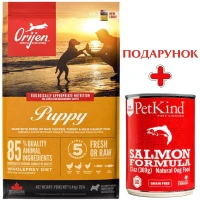 ORIJEN Puppy Сухий корм для цуценят всіх порід (курка, індичка, оселедець)