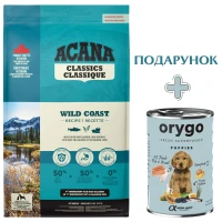ACANA Wild Coast Recipe Сухий корм для собак усіх порід та вікових категорій (з лососем)