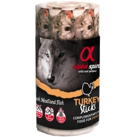 ALPHA SPIRIT Dog Sticks Turkey Напіввологі ласощі для собак (з індичкою)